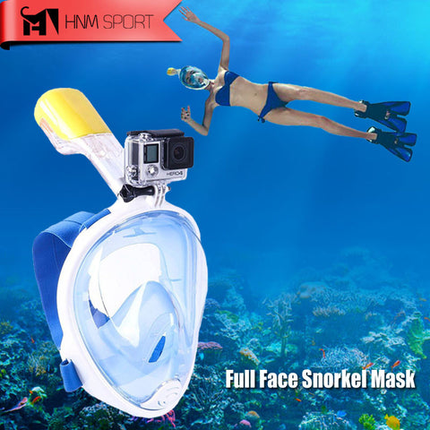 H20 SNORKELING MASK WITH GOPRO MOUNT