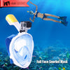 H20 SNORKELING MASK WITH GOPRO MOUNT